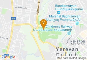 map of Karen Demirtchian Sport/Concert Complex
