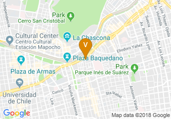 map of Hotel NH Ciudad de Santiago