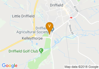 map of Driffield Showground