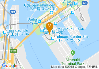 map of Miraikan Shop