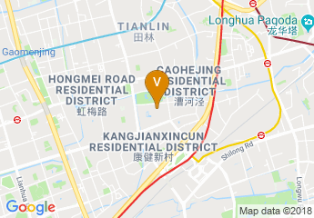 map of Pullman Shanghai South
