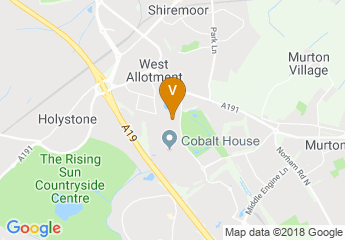 map of Village Hotel Newcastle