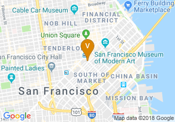 map of The San Francisco Mint