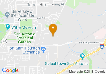 map of Ft Sam Houston Community Center