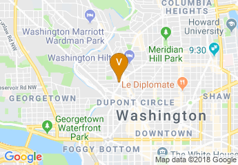 map of Friends Meeting of Washington