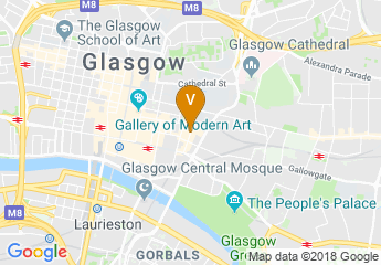 map of City Halls & Old Fruitmarket