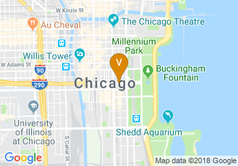 map of Hotel Chicago