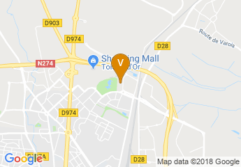map of Zenith Dijon