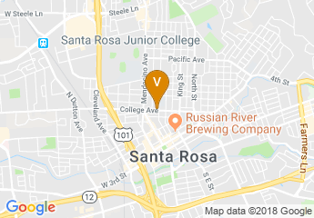map of Wine Country Bride Boutique