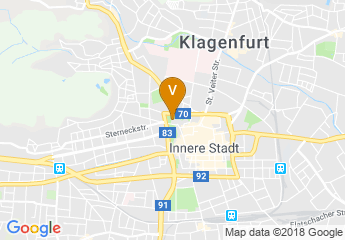map of Europahaus Klagenfurt