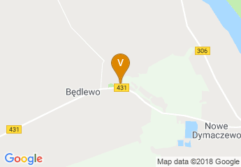 map of Pałac Będlewo Ośrodek Badawczo-Konferencyjny IM PAN