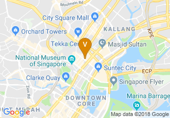 map of Mercure Singapore Bugis