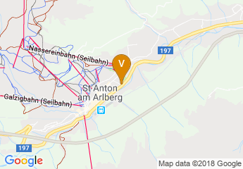 map of Arlbergsaal