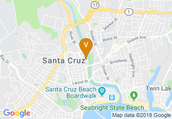 map of San Lorenzo Park Plaza Shopping Center