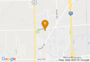 map of Brownstown Event Center