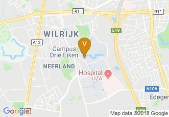 map of Campus Drie Eiken