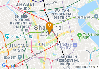 map of Renaissance Shanghai Yu Garden Hotel