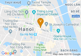map of Silk Path Hotel Hanoi