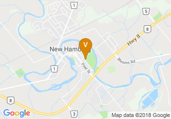 map of New Hamburg Community Centre