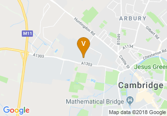 map of churchill college