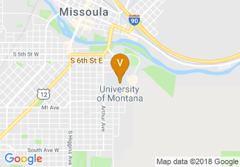 map of University of Montana