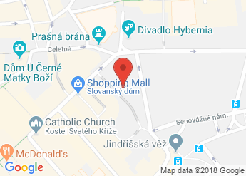 map of Czech National Bank