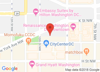 map of Conrad Washington DC