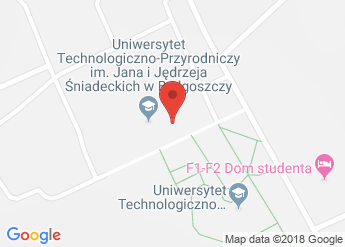 map of Uniwersytet Technologiczno-Przyrodniczy w Bydgoszczy