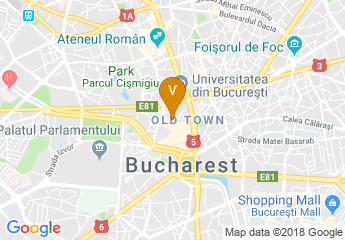map of National Bank of Romania Museum