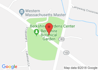 map of Berkshire Botanical Garden