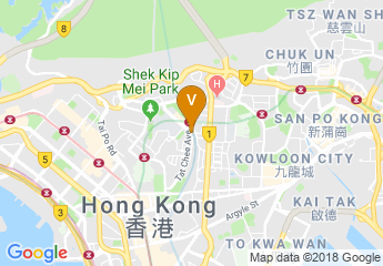map of Hong Kong Design Centre