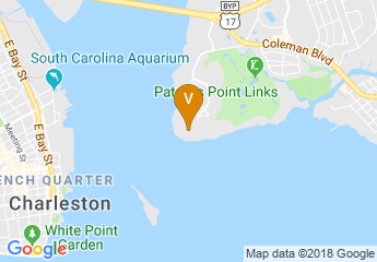 map of Charleston Harbor Resort and Marina