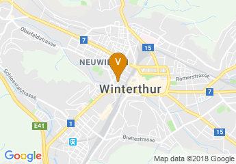 map of Zurich University of Applied Sciences