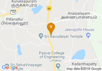 map of Gnanamani College of Technology