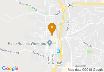 map of Paso Robles Wine Country Alliance