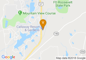 map of Callaway Gardens
