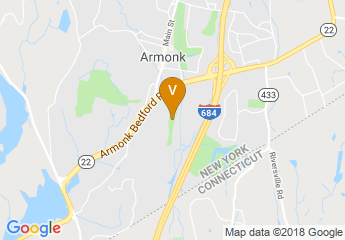 map of The Armonk Outdoor Art Show