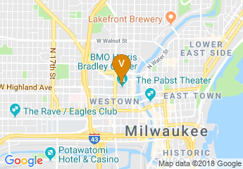 map of Fiserv Forum