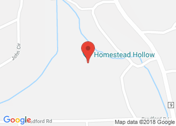 map of Homestead Hollow