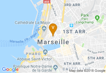 map of InterContinental Marseille - Hotel Dieu