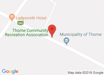 map of Thorne Community Recreation Association