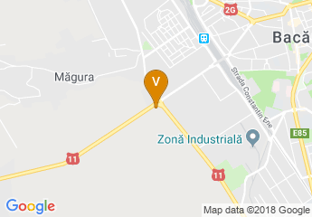 map of Bacau Business and Exhibition Center
