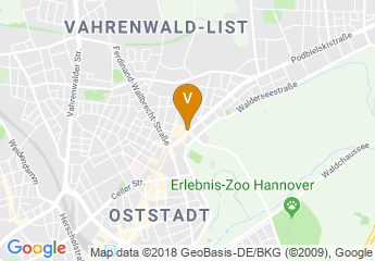 map of Hotel Novotel Hannover