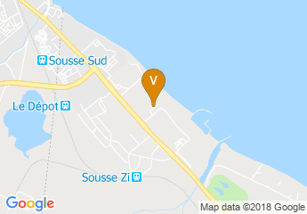 map of معرض سوسة الدولي Foire Internationale de Sousse
