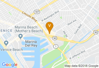 map of Hotel MdR Marina del Rey - a DoubleTree by Hilton