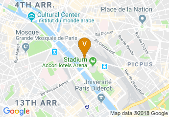 map of ITAB - Institut Technique de l'Agriculture Biologique