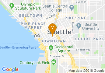 map of Seattle Public Library-Central Library