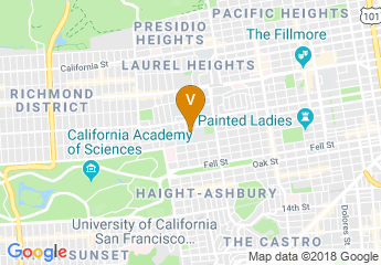 map of University of San Francisco