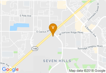 map of Hampton Inn & Suites Las Vegas South