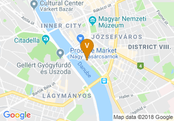 map of Bálna Budapest